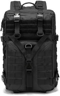 Tactical Backpack Military Molle Hiking Sports Camping Picnic Mountaineering Black