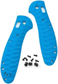 1 Pair Custom Scales Handle with 3 Sets Screws Fits for Benchmade Griptilian 551 G10 Handle Patch