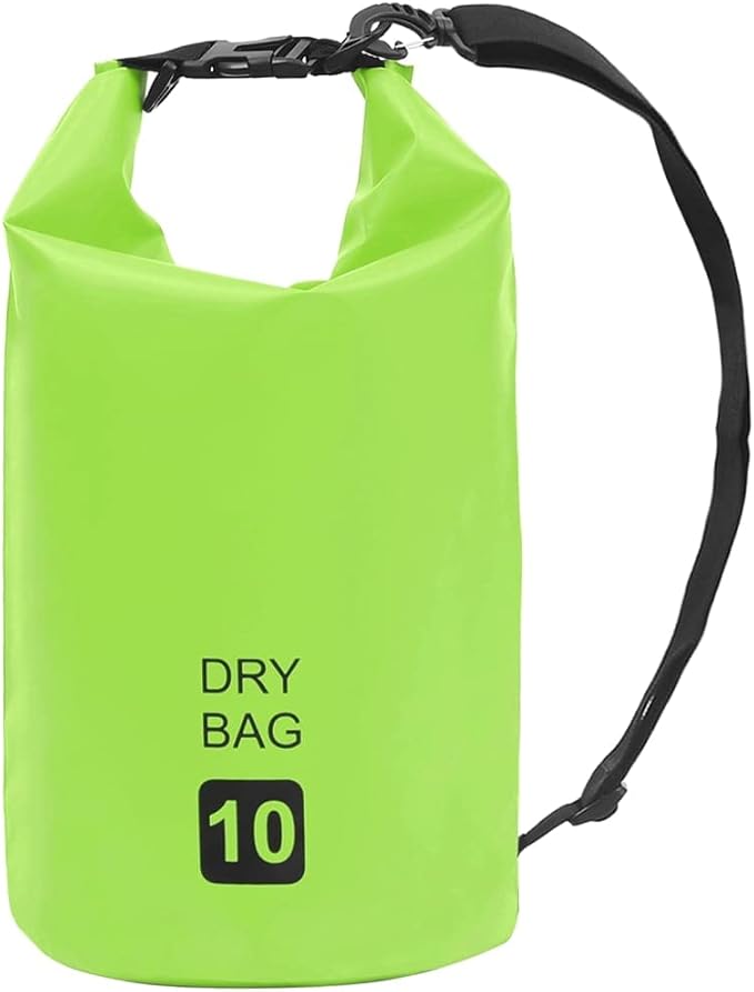 YAFF Dry Bag Green 2.6 gal PVC (0.836lbs)