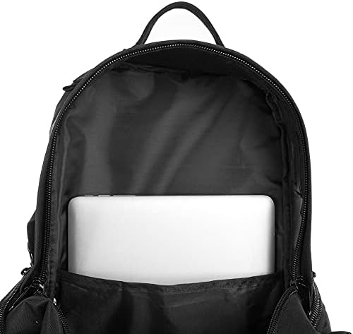 Tactical Travel Backpack Heavy Duty Hiking Laptop Daypack Durable Quality Military Molle Army Lockable Assault Pack Large Student Bookbag Outdoor Traveling Rucksack Black
