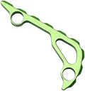 1PC CNC Anodized Aluminum Alloy Spine Back Spacer Replacement Fits for Bugout 535(Green)