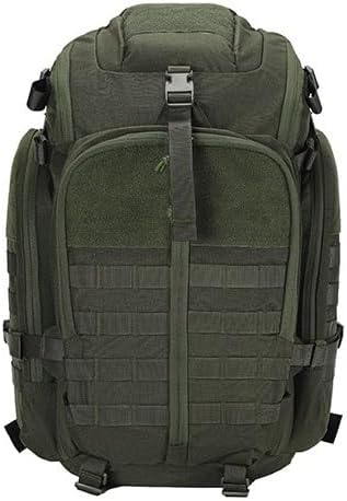 Tactical Backpack Military Molle Hiking 36-55L Outdoor Multifunctional Men's Mountaineering Army Green