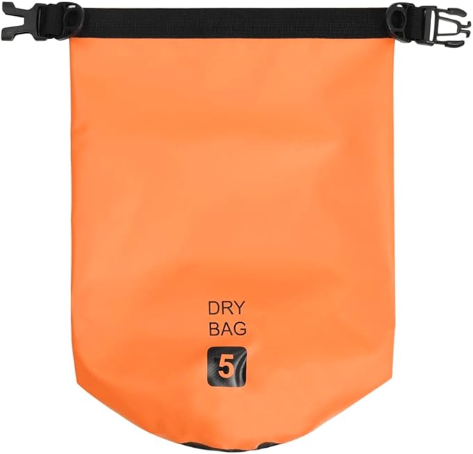 YAFF Dry Bag Orange 1.3 gal PVC (1.21lbs)