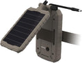 Stealth CAM Durable Sol-Pak Solar Battery Pack 12V Solar Power Panel Rechargeable Battery &amp Insulated Cable Compatible with All Wireless/Cellular Trail Cameras - 5000 mAh