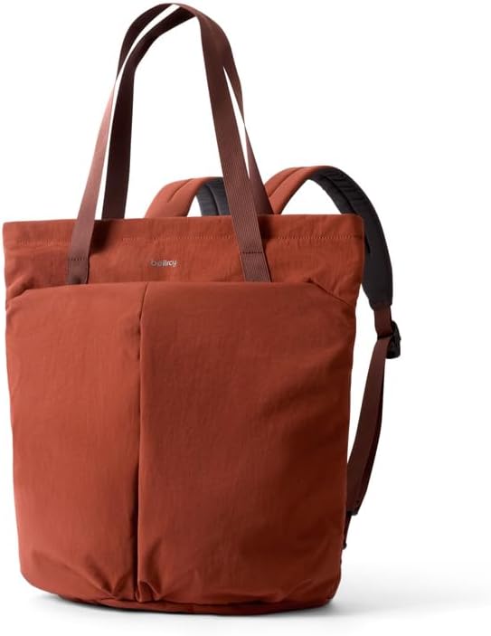 Bellroy Lite Totepack (18 liter lightweight tote bag and backpack for beach travel and every day) - Clay