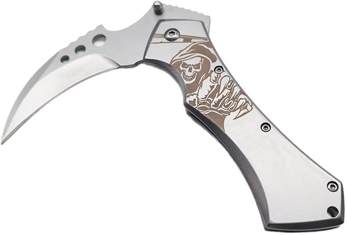 Folding Knife3.54 Stainless steel for Outdoor Survival Camping Hiking