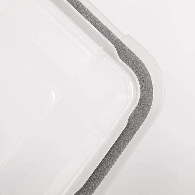 IRIS WEATHERTIGHT 7.7 in. H x 15.7 in. W x 19.7 in. D Stackable Storage Box - Case of: 6 Each Pack Qty: 1