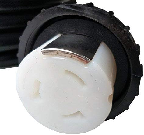 Parkworld RV 30A to Marine Shore Power 50A Extension Cord Adapter TT-30P to SS2-50R (50FT)