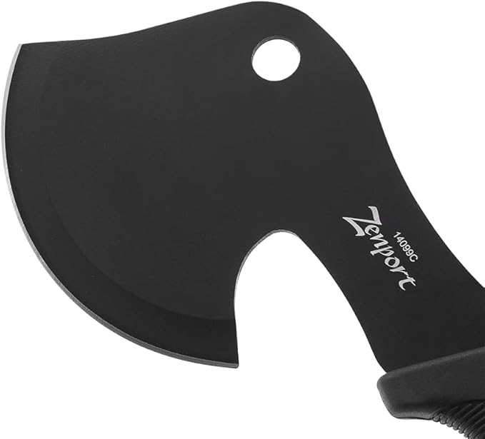 Zenport 14099 Camp Axe w/Sheath 4 Inch Stainless Steel Blade Silver - 3 Pack