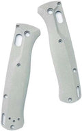 1 Pair Custom Aluminum Scales Handle Fits for Bugout 535 DIY Making Accessory(Gray)