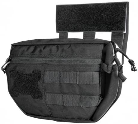 EXCELLENT ELITE SPANKER Tactical Drop Dump Pouch Molle Tool Pouch with Hook &amp Loop Carrying Kit Bag for Tactical Vest Chest Rig