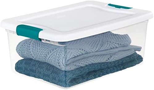 14L Latch Clear Storage Box