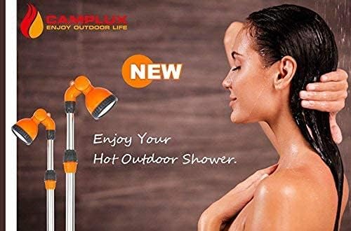 Camplux Outdoor Shower Kit Portable Shower Head Camping Shower with Tripod Stand