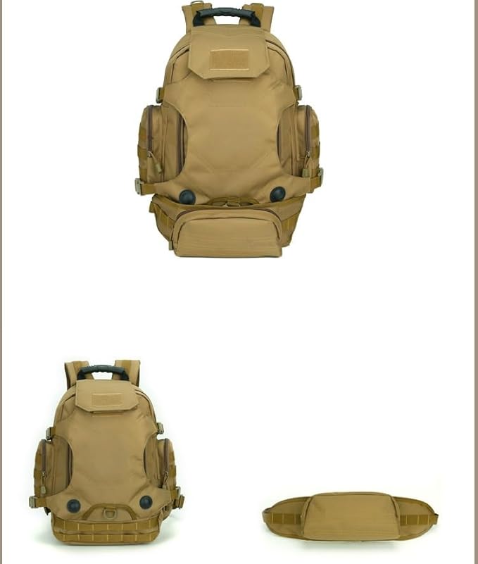 Tactical Backpack Military Molle Hiking 20-35L Outdoor Camouflage Pack Tactical Special Combat Bag Digital Camouflage