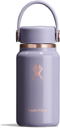 Hydro Flask Micro Bottle - Leak Proof Purse or Pocket Flask - Insulated Mini Water Bottle 6.7 Oz Vapor Rose Gold