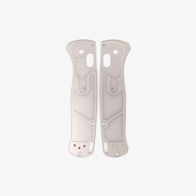 1Pair Scales Handle Fits for Bugout 535 CNC Titanium Rust Resistant Handle Patch Replacement