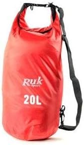 RUK Sports 30L Dry Bag with Strap - Red - DB024