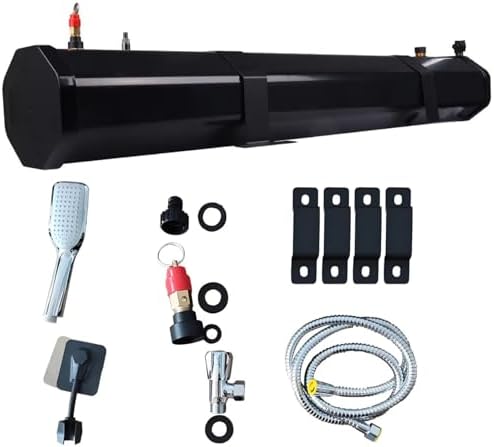 18L/30L Pressurized Water Tank for Camping Shower Off-Road Shower Roof Rack Shower Overlanding Water Storage Vehicle Water Supply Outdoor Activities &amp Adventures