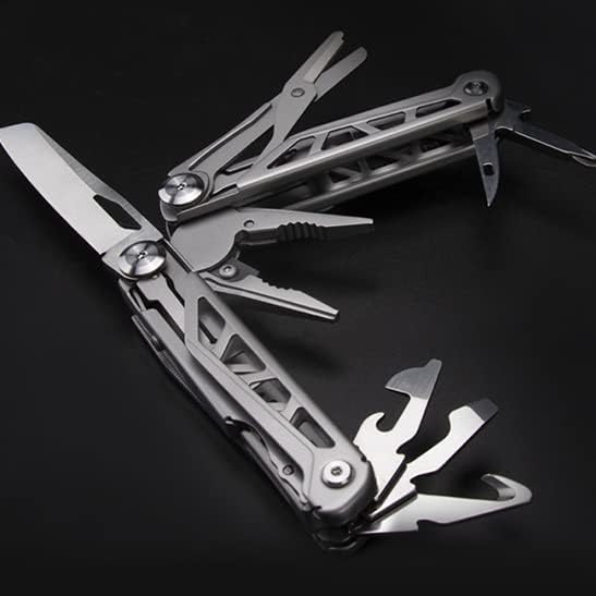 17-In-1 Multitool with Safety Locking 420 Stainless Steel Multitool Pliers Bottle Opener with Sheath for Outdoor Survival Camping Hunting and Hiking