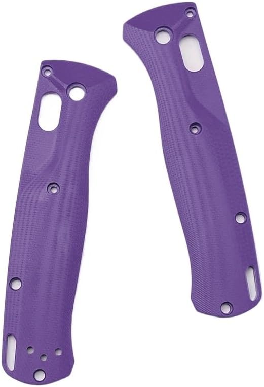 1 Pair G10 Scales Handle Patch Replacement is Suitable for Bugout 535(Purple)