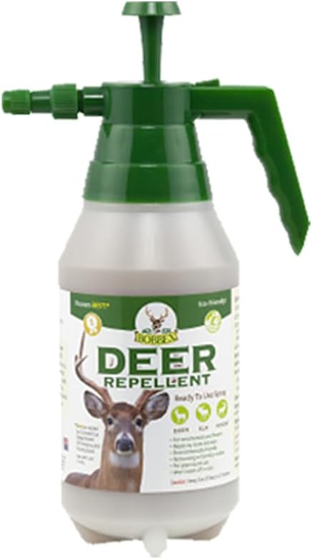 Bobbex B550170 Ready to Use Deer Repellent with E-Z Pump Sprayer 48-Ounce - 8 Case Pack