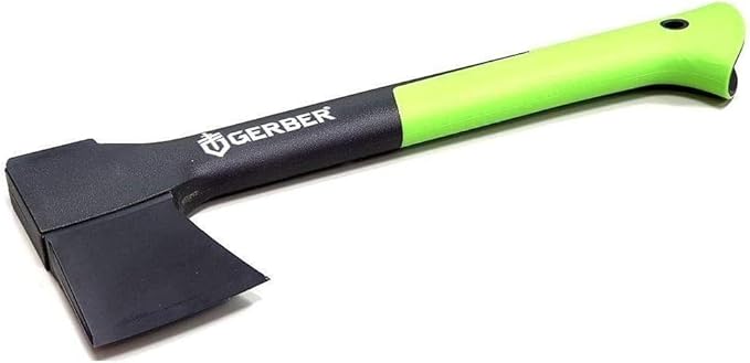 Gerber Gear Freescape Hatchet - 14 Camping Hatchet with Included Sheath - Green
