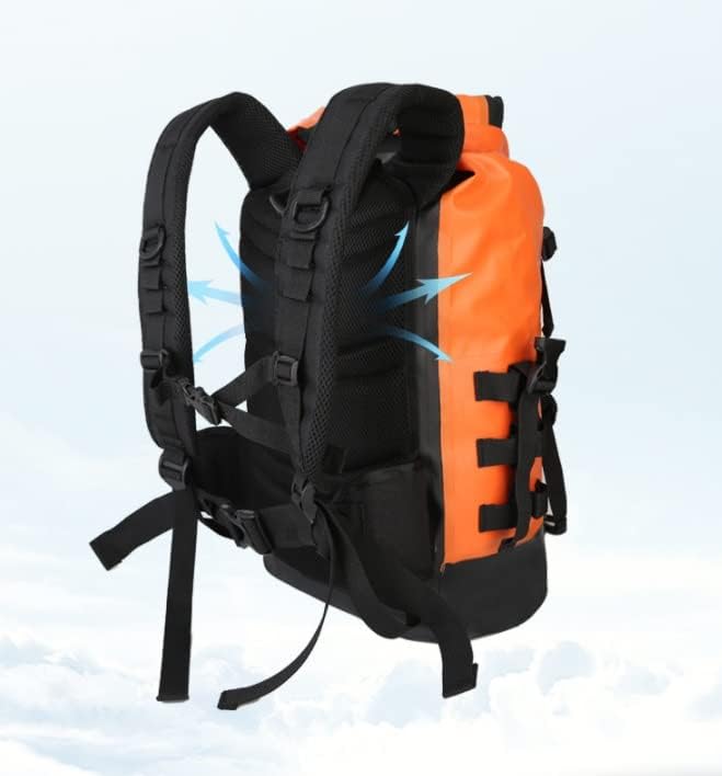 Large Capacity Waterproof Dry Bag Floating Mountaineering Backpack Roll-top Drying Bag for Kayaking Camping (Size : 20L)