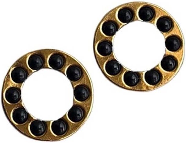 2PCS Flippers Fit for Zero Tolerance 0450 0460 0055 Brass Gasket Washer DIY Replacement Accessory