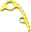 1PC Titanium Back Spacer Fits for Para3 Custom CNC Spine Spacer DIY Replacement Accessory(Gold)