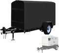 Engine Driven Welder CoverHeavy Duty 1680D Waterproof Welder Cover Fits Trailblazer 302/330 Bobcat 265/250 Engine-Driven Welder(33H x 22W x 53.5D)