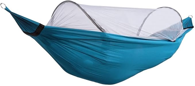 Portable Hammock Portable Outdoor Camping Hammock Hanging Chair Garden Hammock for Backpacking Beach (Color : White Transparent Brown)
