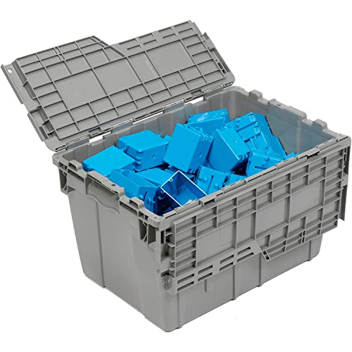 ORBIS Flipak Distribution Container 21-13/16 x 15-3/16 x 12-7/8 Gray - 1/Pk