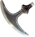 Viking Axe Blade Forged Camping Axe High Carbon Steel EN 45 Sharp Blade Viking Bearded Nordic Handmade Camping Axe Hatchet-Norse Axe Tomahawk Vikings Bearded A15 Axe AZHAN STEEL CRAFT