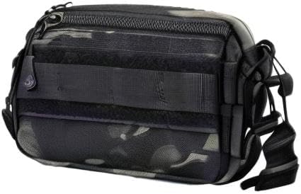 UNISTRENGH Tactical Pouch Molle Mini Modular Admin Pouch for Tactical Vest Chest Waist Pack Utility Tool Pouch Tactical EDC Bag