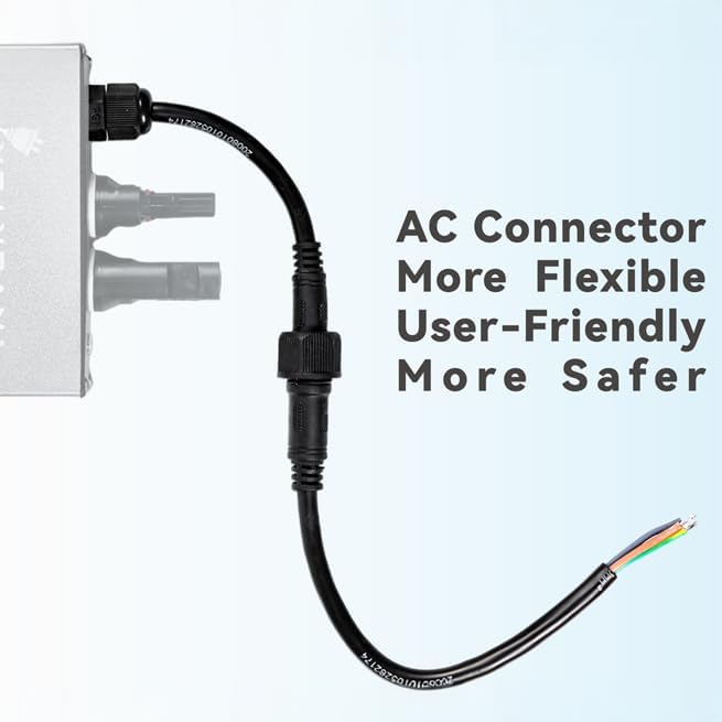 Solar Grid Tie Micro Inverter MPPT Smart Micro PV System 180W 500W 700W DC 18V-50V to AC Output 180-256VAC Auto (200W)