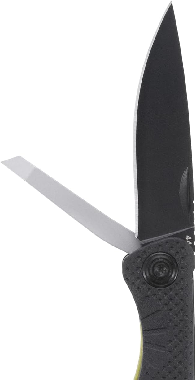 SOG Aegis MT Lightweight Compact Multi-Tool for Outdoor Use with Stainless Steel Clip-Point Blade and Pliers Black/Moss