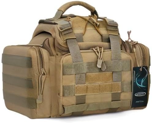 G4Free Sport Outdoor Waist Pack Tactical Sling Bag Hiking Fanny Pack Fishing Tackles(Tan)