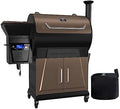 Z GRILLS 2026 Electric Pellet Smoker &amp Grill 700 sq. in Cooking Space PID 3.0 Precision Control Dual Meat Probes 28-Hour Hopper Dual-Wall Insulated Base 8-in-1 BBQ with Cover