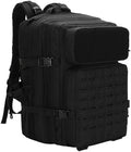 Outdoor Sports Pack Hiking Bag Rucksack Knapsack Combat Camouflage Tactical Backpack - Black