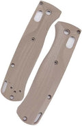 1 Pair G10 Scales Fits for Bugout 535 Handle Patch Blank DIY Replacement in Khaki Color