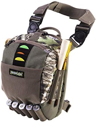Allen Company Shocker Cut-N-Run Turkey Hunting Pack - 3in1: Thigh Pack Sling Pack Chest Pack - 9 Features 10 Inch/315 Cubic inches / 5.2 L Camo 19170 One Size