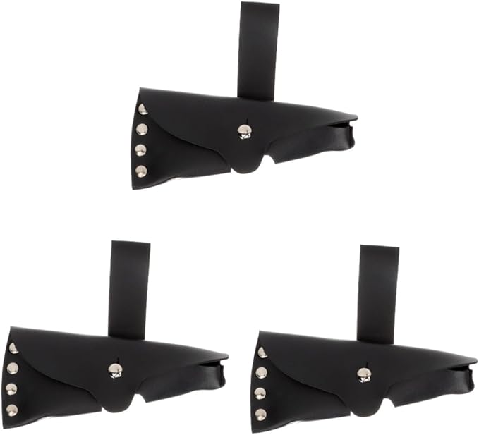ibasenice 3pcs Portable Hatchet Sleeve Protective Cover for Outdoor Camping Barbecue and Tool Storage Fit for Axes Functional and Decorative Design