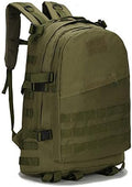 Men and Women Outdoor Camouflage Backpack Capacity Hiking and Camping Bag Multi-functional Storage Organizer 40L 3D Backpacks (A18 one size)