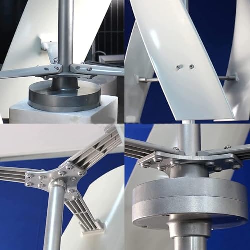 20000W Vertical Axis Wind Turbine Kit for Home - Grid-Tied Renewable Energy Generator with Inverter &amp Controller Efficient 48V Power Solution for Sustainable Living