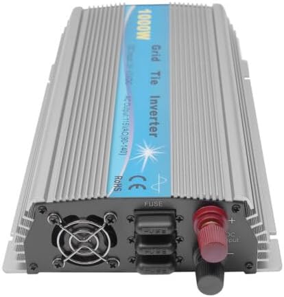 1000W Grid Tie Inverter 20-50V DC to 90V-140V AC Output MPPT Pure Sine Wave Inverter 48-62Hz for 36V Solar Panel and 36V Battery