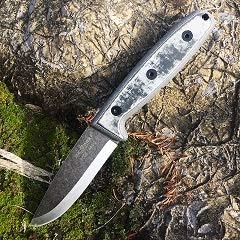 Watchman Brother F006 Fixed Blade Knife Micarta 440C