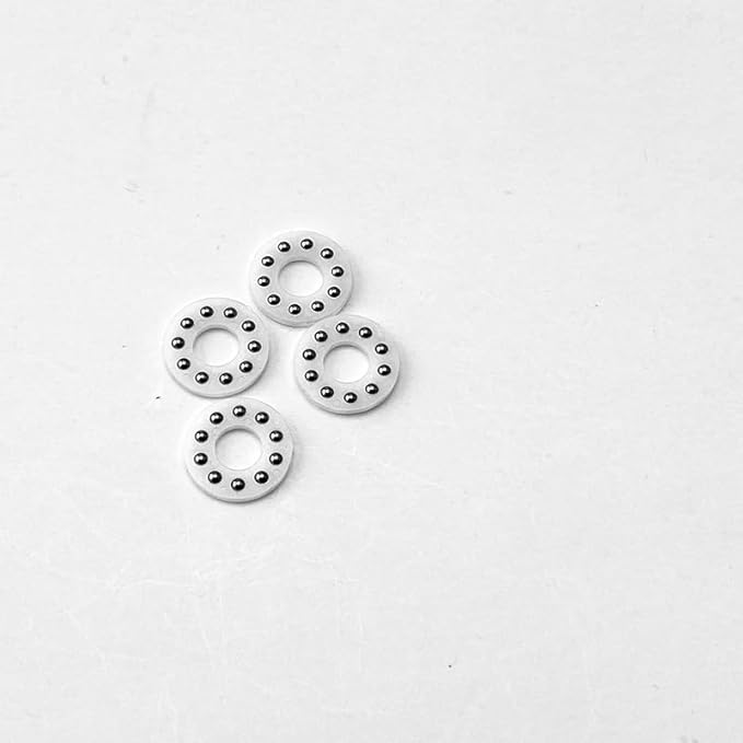 4 Pieces Pack Thrust Ball Bearing Replacements Fit for Outdoor Pocket Knives(Large)