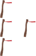 ARTIBETTER 4pcs Axe Handle Replacement for Outdoor Use Wooden Axe Handle for Firewood Cutting Easy to Install Carbonized