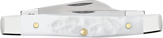 Case Cutlery CA14106: Stockman White Synthetic