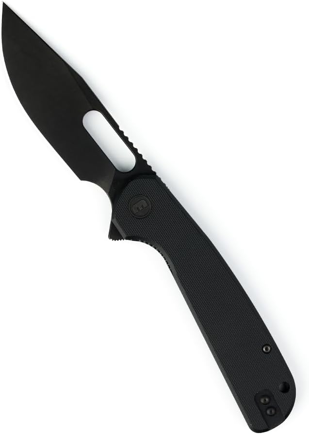 LIONGMAH Lightweight Folding Pocket knife G10 Handle Small EDC Knife with Pocket Clip for Men Women Sharp Camping Survival Huntng Knives (Right-handed version)